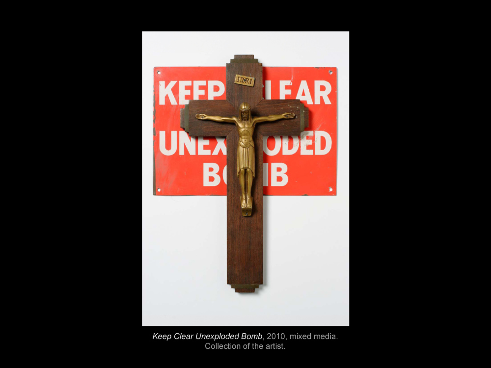 Keep Clear Unexploded Bomb